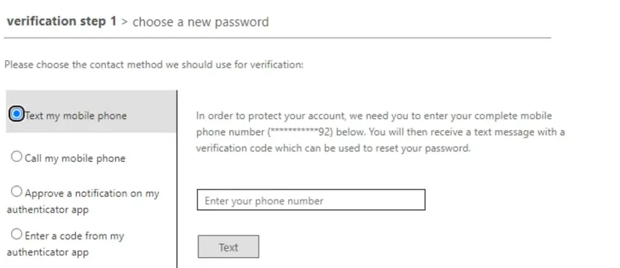 Verify Your Identity for GCU Portal